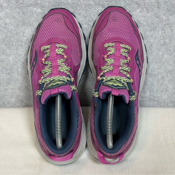 Saucony Excursion TR15 Trail Running Athletic Shoes-Purple-Women Size 9.5 - Picture 10 of 10
